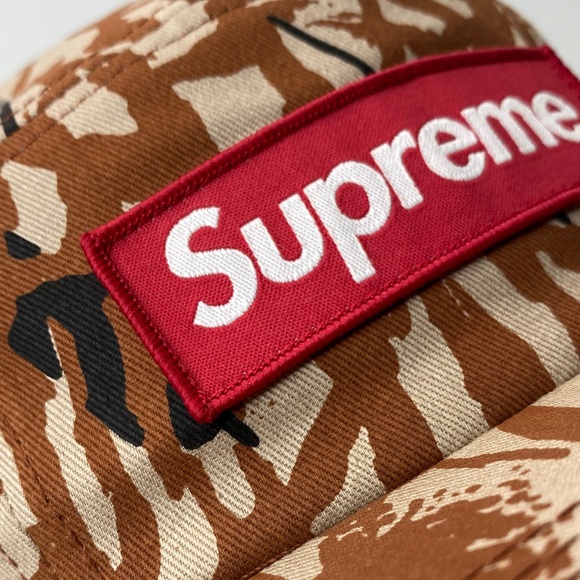 SUPREME Camo Camp Cap - Picture 1 of 8